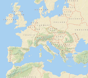 Euro Map